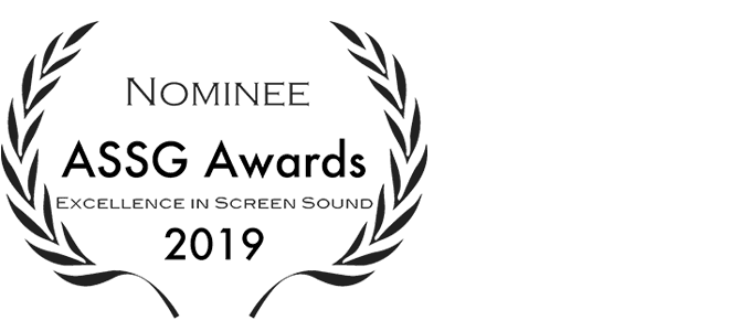 Nominee - ASSG Award for Excellence in Screen Sound 2019